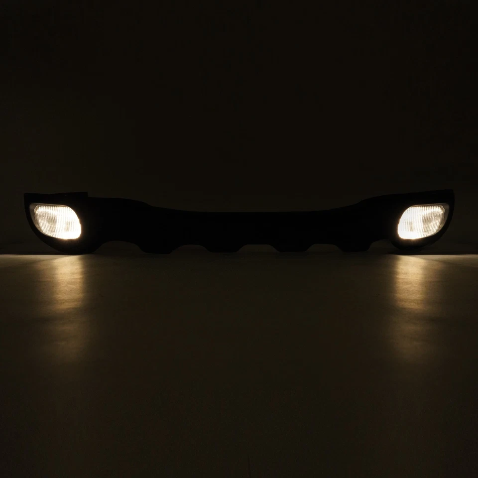 Front Bumper Valance Kit For Ford Ranger 1998 1999 2000 Textured W/ Fog Lights Foto 4 de 4