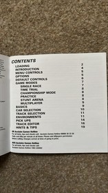 Re Volt Dreamcast Manual ONLY Official Instruction Booklet UK