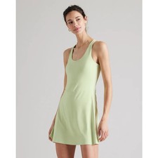 Rhone Course to Court Sport Dress in Line Zest Tennis Pickleball Size Large, EUC