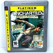 UNCHARTED: DRAKE'S FORTUNE PS3 ITA Sony Playstation 3 COMPLETO ITALIANO PAL