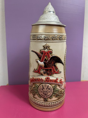 Vintage Anheuser Busch Budweiser Limited Edition II D Series 10.75x6”