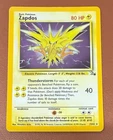 POKEMON TCG ZAPDOS 15/62 RARE HOLO FOSSIL SET EX/NEAR MINT PACK TO FOLDER