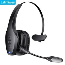 Trucker Headset Wireless Bluetooth NEW AI Noise Cancelling Mic For Phones PC