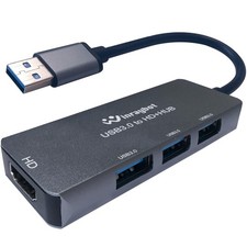 USB to HDMI Adapter,USB hub with HDMI,USB 3.0 to HD,HDMI to USB Adapter for M...