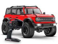 Traxxas TRX-4M Ford Bronco 1:18 RTR 4WD Mini RC Crawler rosso spazzolato con ...