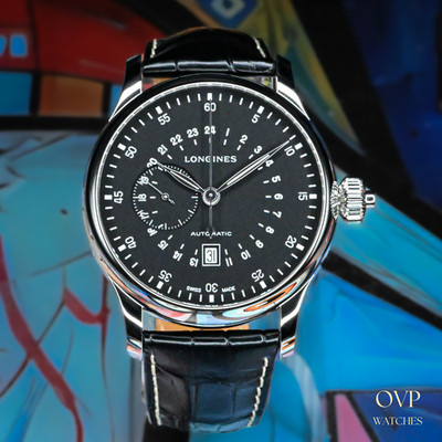 Longines Heritage Twenty-Four Hours L2.797.4.53.0 - Very Good Condition
