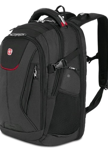 Swissgear Travel Tech Elite Laptop Backpack USB Port Black Dot 5358