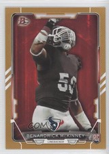 2015 Bowman Rookies Gold 278/399 Benardrick McKinney #15 4ta
