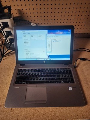 HP EliteBook 850 G4 i7-7600 2.8GHz 16GB RAM 256GB SSD Win 11 Pro