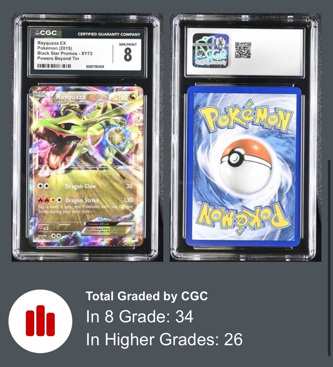 Rayquaza EX XY73 XY Holo for sale online | eBay