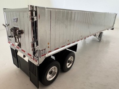 1:50 Chrome EAST Genesis End Dump Trailer By First Gear