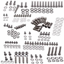 205pcs Engine Bolts Kit Stainless Small Block For Chevy Sbc 265 283 305 307 New 205pcs Engine Bolts Kit Stainless Small Block For Chevy Sbc 265 283 305 307 New