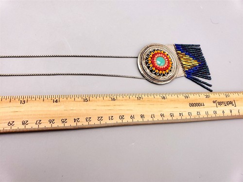 Taratata Necklace - Beaded Hand-crafted - Picture 12 of 12