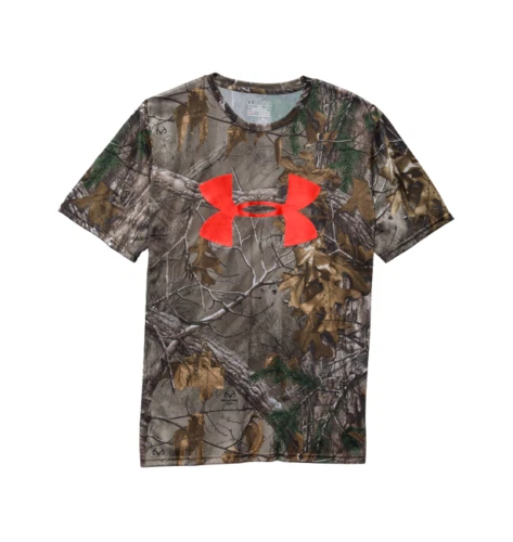 Under Armour SHORT Sleeve Crew SHIRT REALTREE XTRA GREEN CAMO MEDIUM - Image 2 of 4