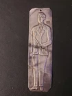 Antique Religious Orthodox Metal Tamata EX Voto Man Silver!!!