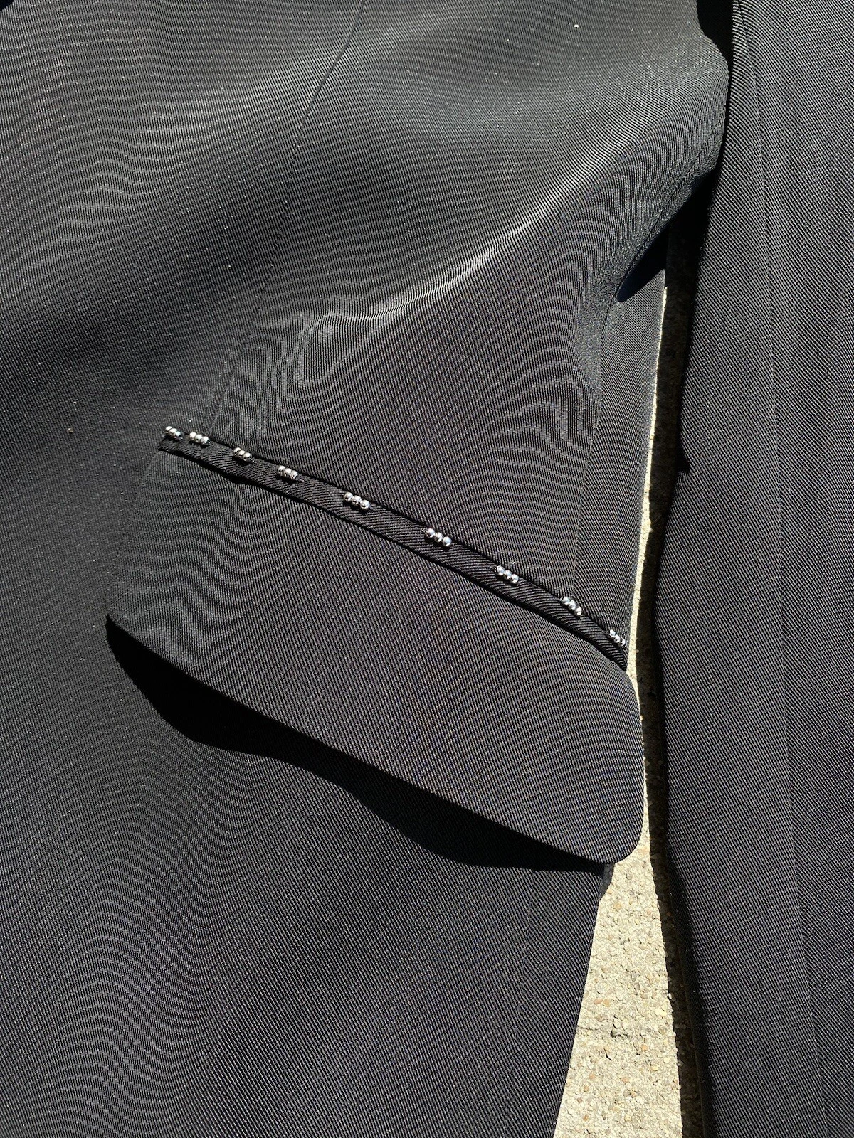 Rarissimo blazer con logo in metallo archivio KENZO HOMME