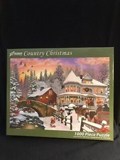 Vermont Christmas Puzzle  Country Christmas  1000 Pcs by David Maclean