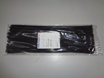 Kabelbinder 100 Stk. Hellermann Tyton T50LOS-HB3P schwarz L384mm x 4,6mm