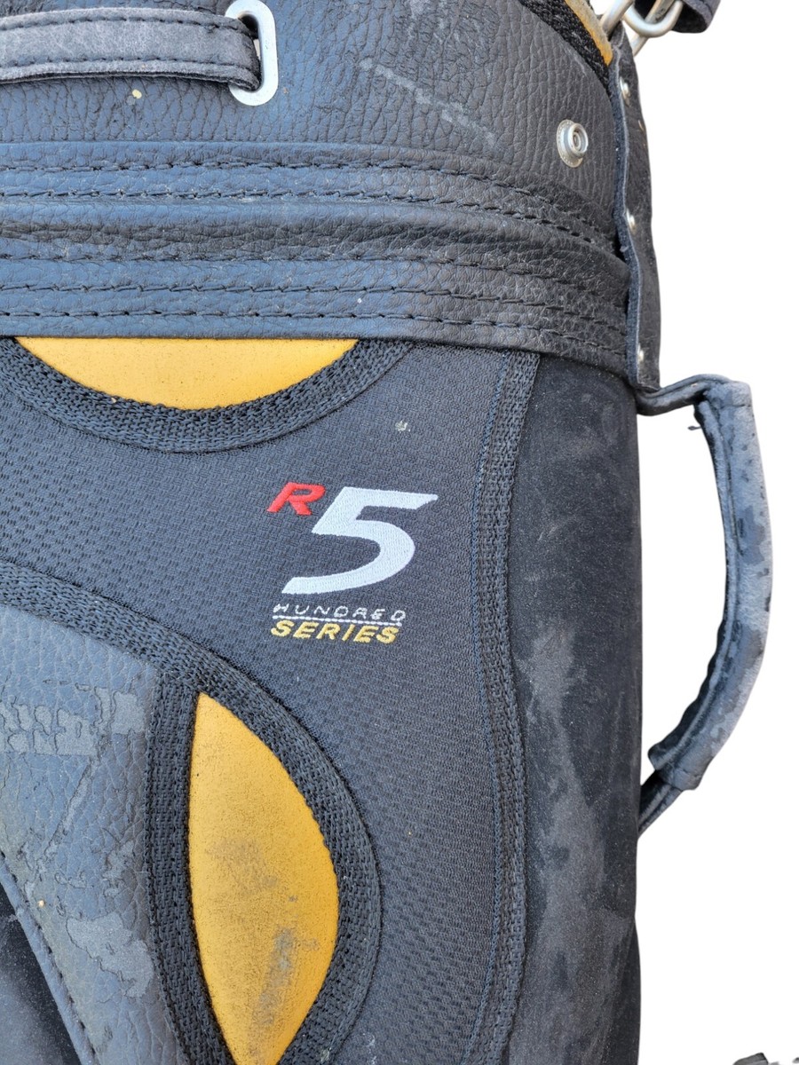 TaylorMade R5 Hundred Series キャディバッグ TaylorMade R5 Hundred Series Golf Bag 6 Way Black & Yellow