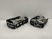 Vintage Shimano Deore XT PD-M731 MTB Pedals Set 9/16 Black Silver Japan