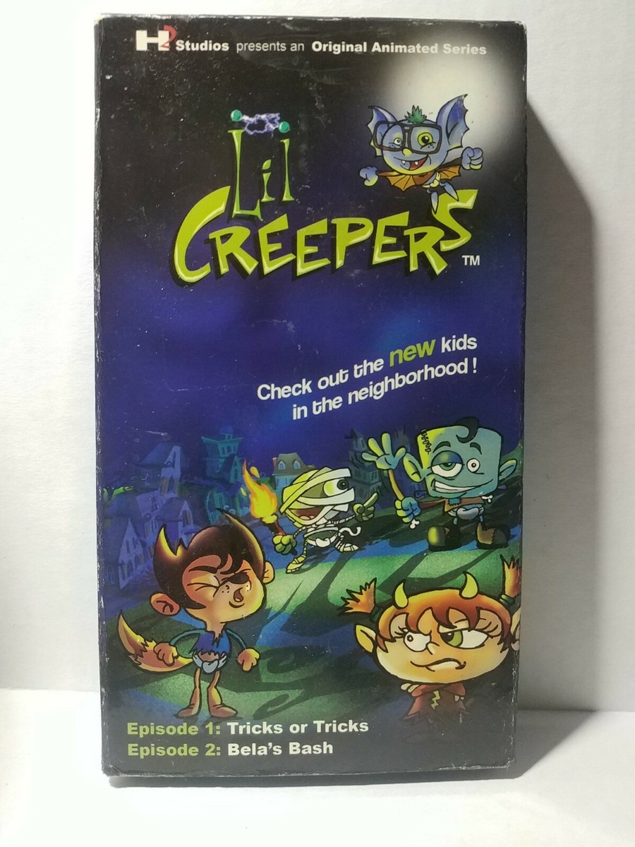 Lil' Creepers-VHS-Animated Monster Children Meet Human Kids-Vol.1