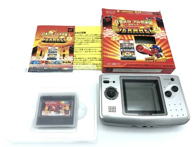 Neo Geo Pocket Color Argentato Funzionante – Testato, Console Portatile SNK Dal Giappone