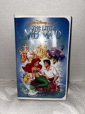 Disney’s The Little Mermaid VHS 1990 Black Diamond Classic RARE Banned Cover🔥🔥