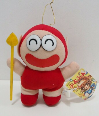 Puyo Puyo Compile Sasori Man SEGA 1994 Toy TAG Plush 6'' Doll Japan