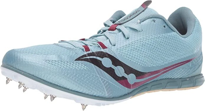 Saucony Women s Vendetta 3 Track Spikes Sky 5.5 B Medium US eBay