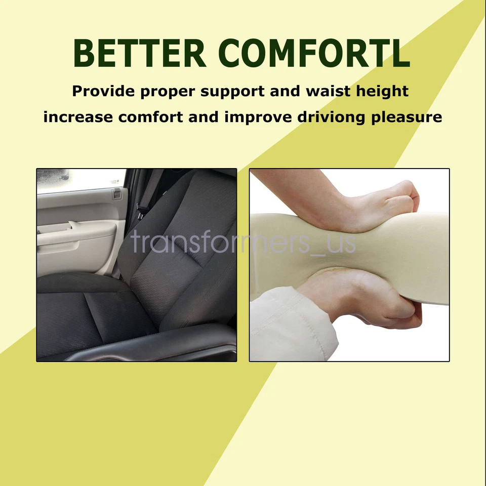 Cubierta de asiento de tela inferior y superior negra y espuma para Chevy Silverado Tahoe 2007-2014 Foto 3 de 4