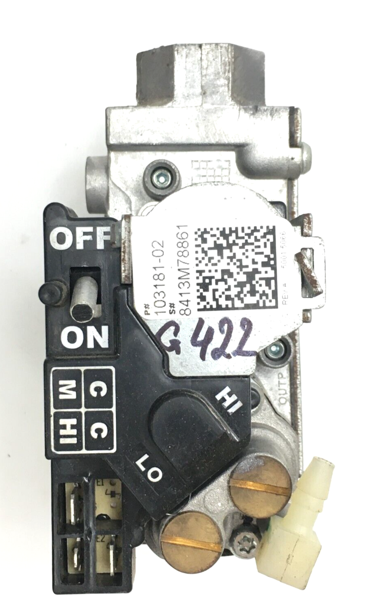 White Rodgers 36J55-255P1 2-Stage Gas Valve Lennox Allied 103181