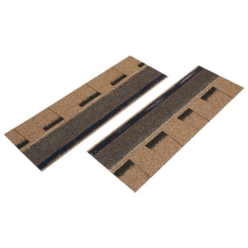 Roofing Shingles Asphalt Shingles Roof Tiles 16Pcs Asphalt Roof Shingles 5.3mm - Picture 34 of 80