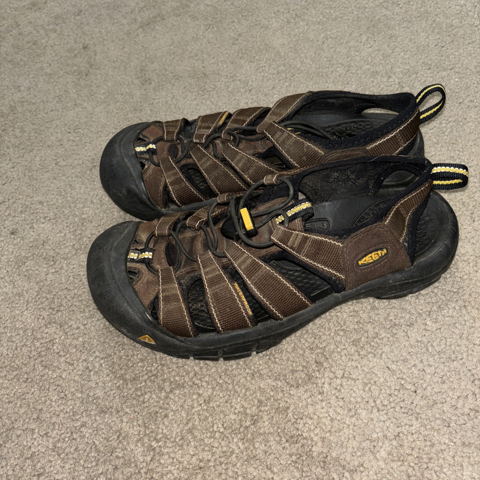 Keen Water Shoes Newport H2 sandali marroni da trekking outdoor taglia 8 5