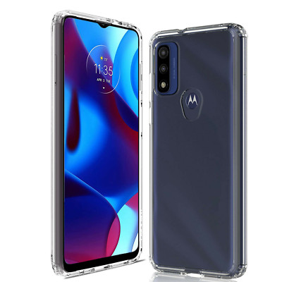 Case Clear Shockproof TPU Cover / Screen Protector For Motorola Moto G Pure 2021