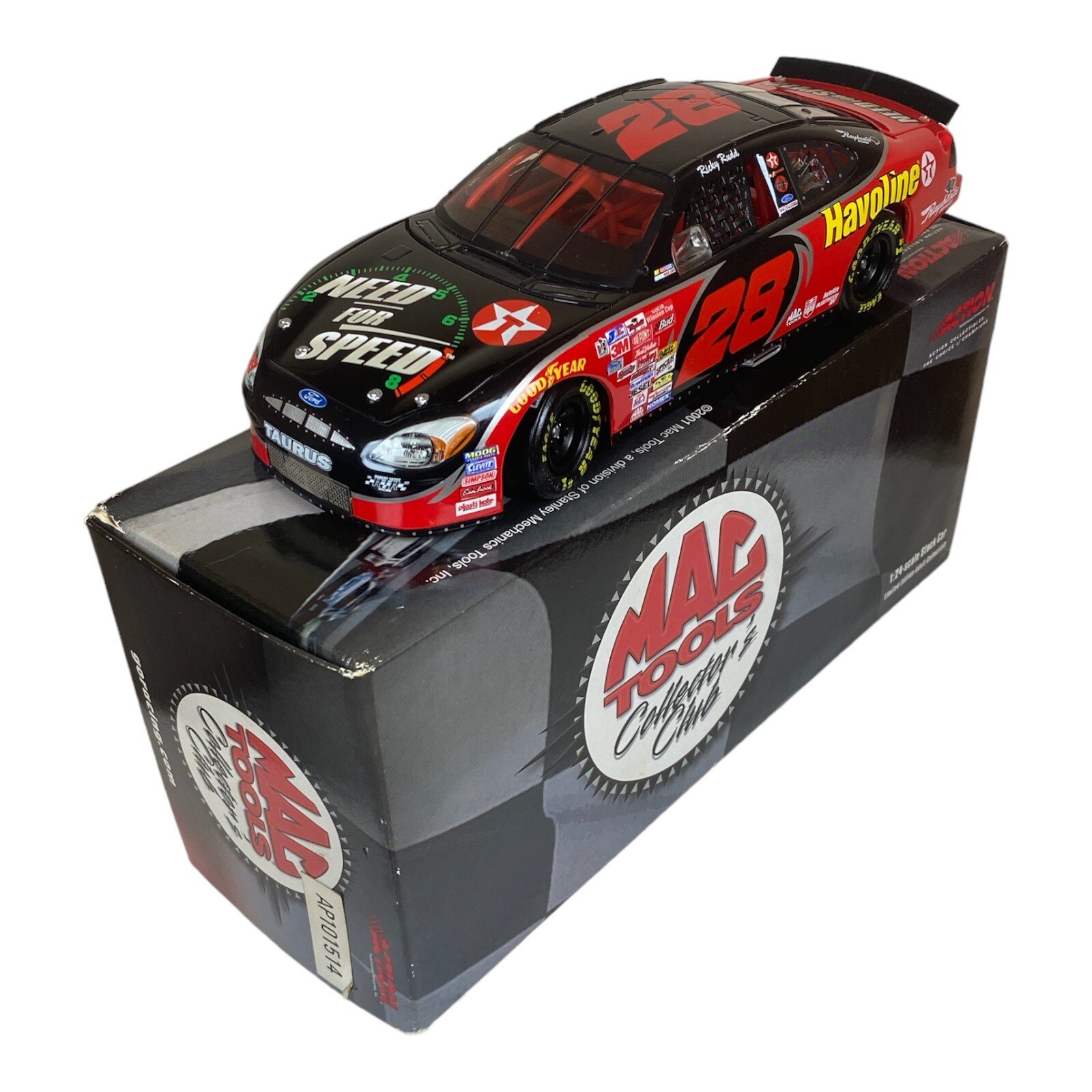 Ricky Rudd #28 Texaco Havoline Need For Speed 1:24 DieCast Mac Tools ...