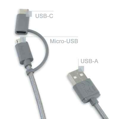 2 In 1 Ladekabel USB-C Adapter Digital USB 3.1 Typ... – Vicedeal