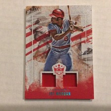 2019 Diamond Kings DK Materials Holo blue Joe Morgan Reds 03/25 made