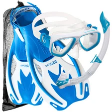 Cressi Junior Rocks Mask Fin Snorkel SET