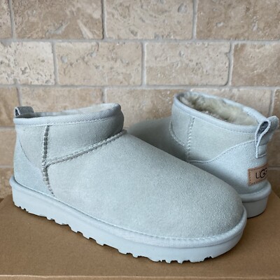 Classic Mini Boot Ugg Mini Sky Grey UGG Classic Ultra Mini Goose