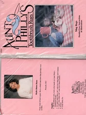 Aunt Philly's Toothbrush Mug Rugs Detailed instructions 14 Illustrations