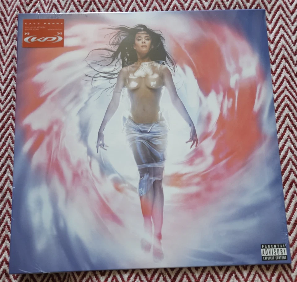 Katy Perry - 143.  Silver Vinyl LP with exclusive artwork & Signed 12" Art Card - Image 2 of 4