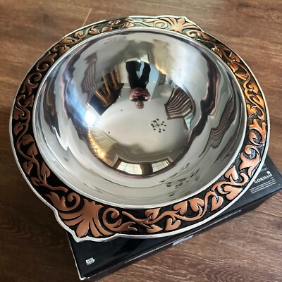 Gorham Silver Bronze Age Hollowware Serving Bowl NEW IN BOX