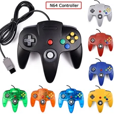 iNNEXT Classic N64 Controller for N64 Video Game Console Wired 64-bit Gamepad US