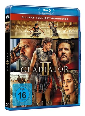 Gladiator - Teil: 2 (2024)[2 Blu-ray's/Neu/OVP] von Ridley Scott mit  Paul Mesca