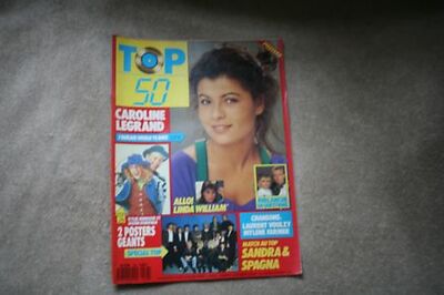 :TOP 50 163 17/4/89 LINDA WILLIAM KYLIE MINOGUE SANDRA DAHO MYLENE FARMER