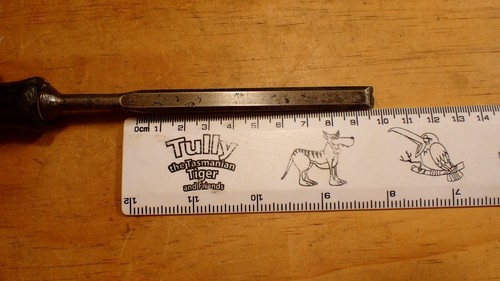 Vintage Stanley Bevelled Chisel or 9mm - Resin Handle ~ 3/8 - Picture 3 of 11