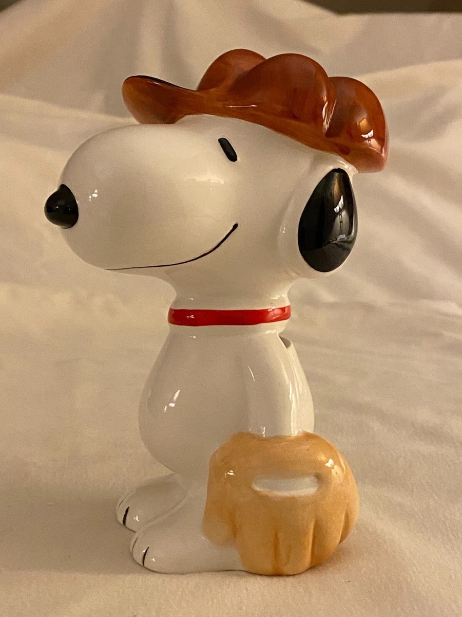 スヌーピー バンクシ Snoopy Pottery Piggy Bank | eBay