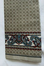 Vintage Pierre Cardin Paris Men's Handkerchief Paisley Cotton