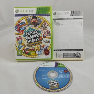 FAMILY GAME NIGHT 4 THE GAME SHOW Xbox 360 Spiel mit Anleitung
