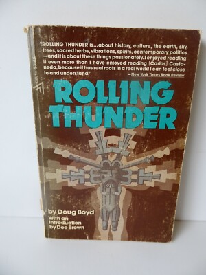 ROLLING THUNDER By Doug Boyd vintage paperback book Indian Medicine Man